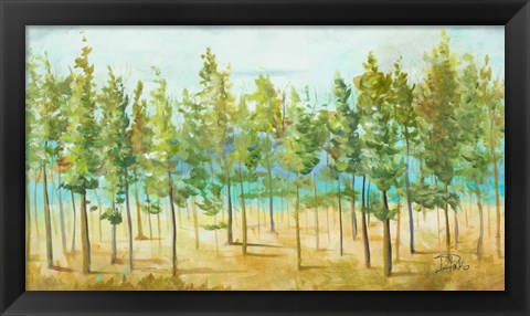 Framed Bosque Verde Print