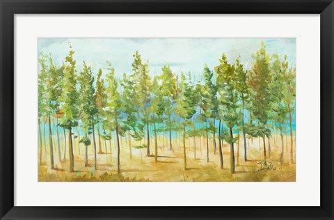 Framed Bosque Verde Print