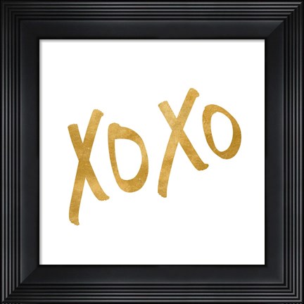 Framed Romantic Icon I Print