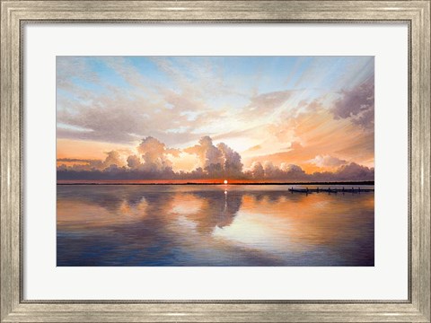 Framed Sunset Sunrise Print
