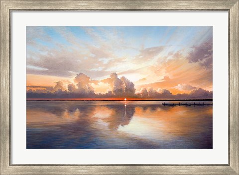 Framed Sunset Sunrise Print