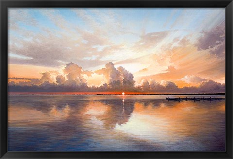 Framed Sunset Sunrise Print