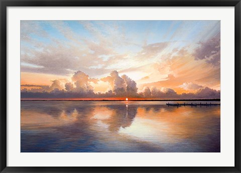 Framed Sunset Sunrise Print