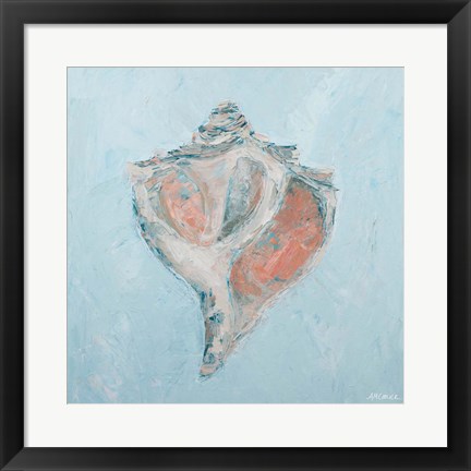 Framed Conch &amp; Scallop I Print