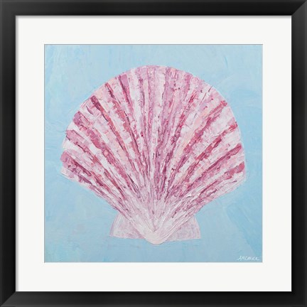 Framed Conch &amp; Scallop II Print