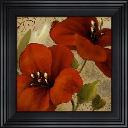 Framed Bahama Flower II Print