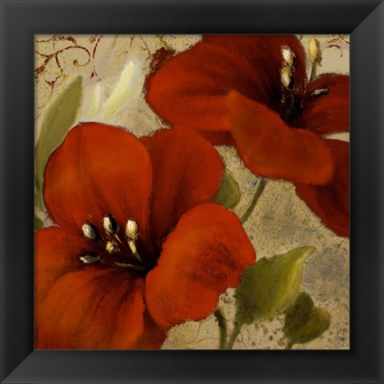 Framed Bahama Flower II Print