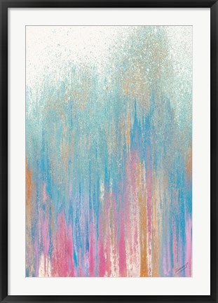 Framed Bright Woods Vertical Print