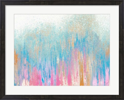 Framed Bright Woods Horizontal Print