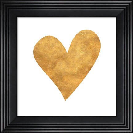 Framed Romantic Icon III Print
