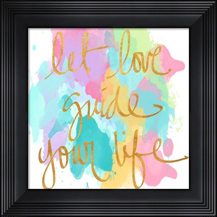 Framed Good Thoughts III Print