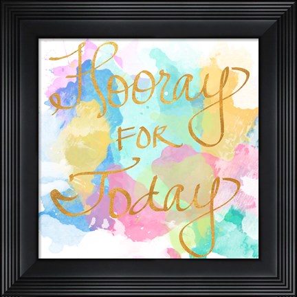 Framed Good Thoughts IV Print