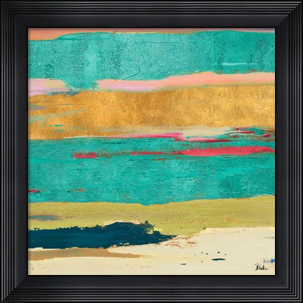 Framed Tropical Sunrise II Print