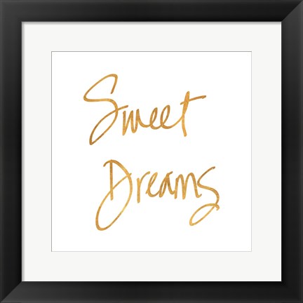 Framed Sweet Dreams Print