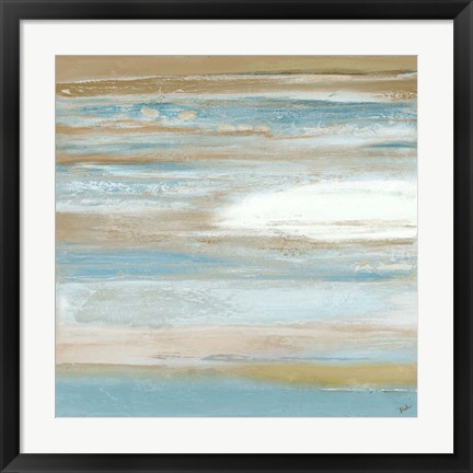 Framed Teal Sunrise II Print