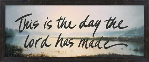Framed This is the Day Print
