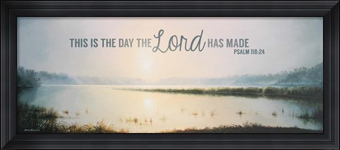 Framed This is the Day II Print