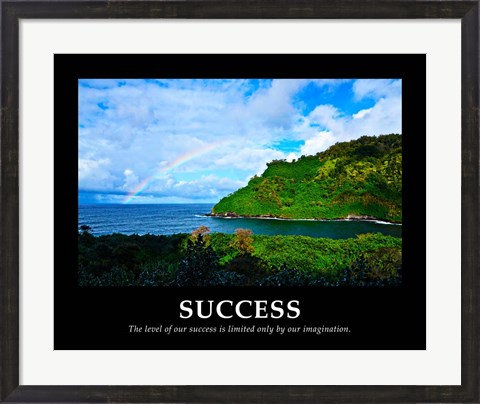 Framed Success Print