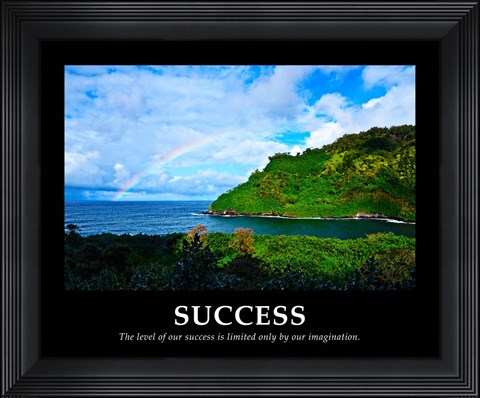 Framed Success Print