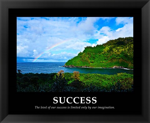 Framed Success Print