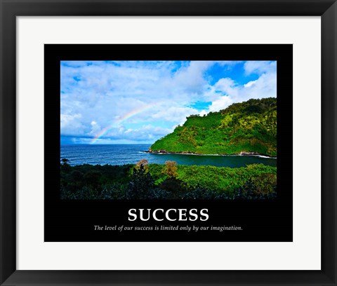 Framed Success Print