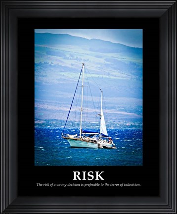 Framed Risk Print