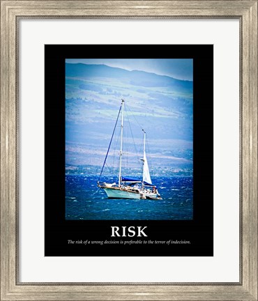 Framed Risk Print