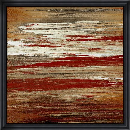 Framed Seated Sunset Print