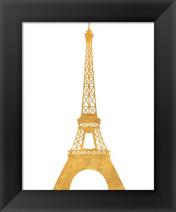 Framed Eiffel Tower Print