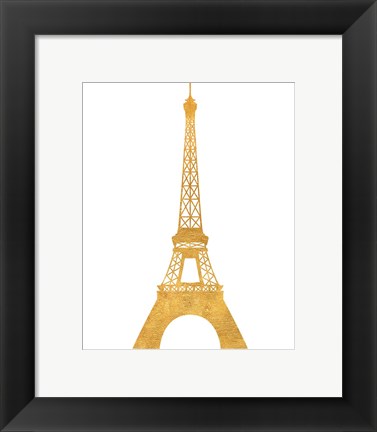 Framed Eiffel Tower Print