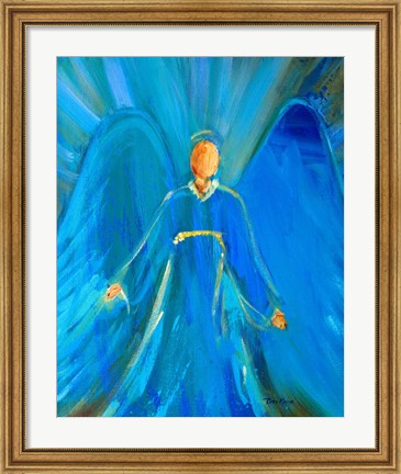 Framed Faithful Angel Print