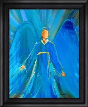 Framed Faithful Angel Print