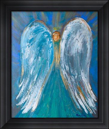 Framed Dream Angel Wings Print