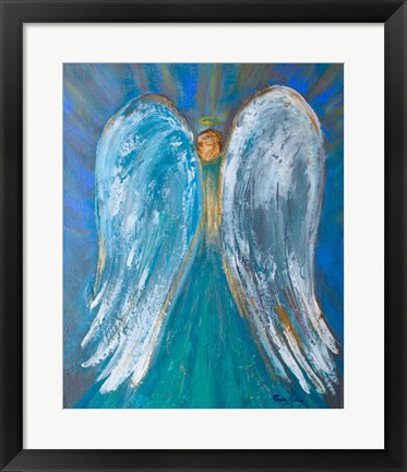 Framed Dream Angel Wings Print