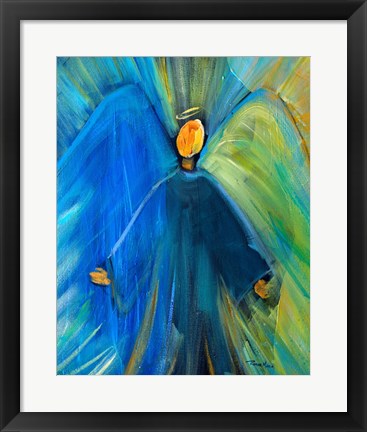 Framed Ever Present Hope Angel Print