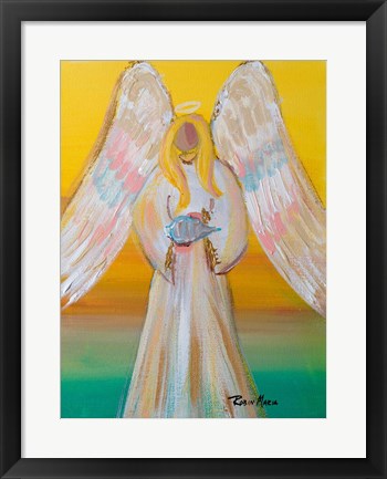 Framed Angel of Summer Print