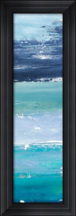 Framed Blue Palette Panel II Print