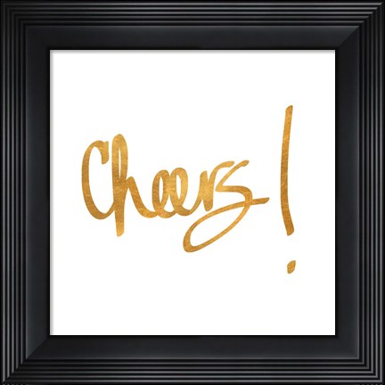 Framed Cheers Print