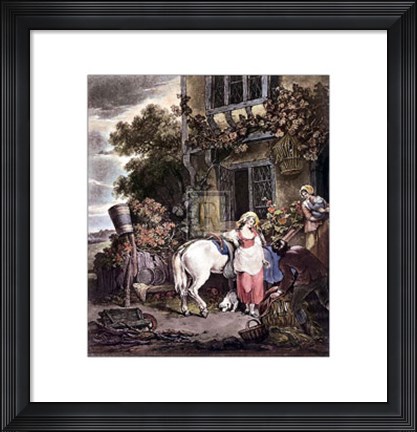 Framed Repairing to Market Print