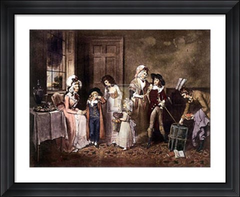 Framed Black Monday 0R Departure for School Print