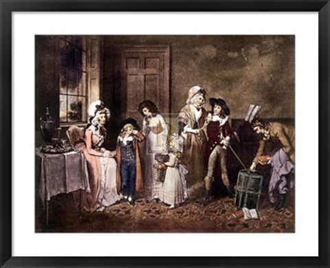 Framed Black Monday 0R Departure for School Print
