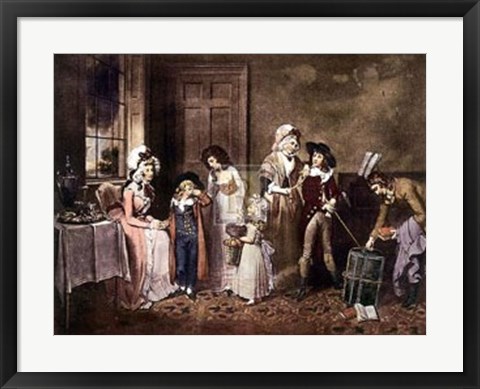 Framed Black Monday 0R Departure for School Print