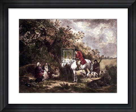 Framed Morning 0R Benevolent Sportsman [L] Print