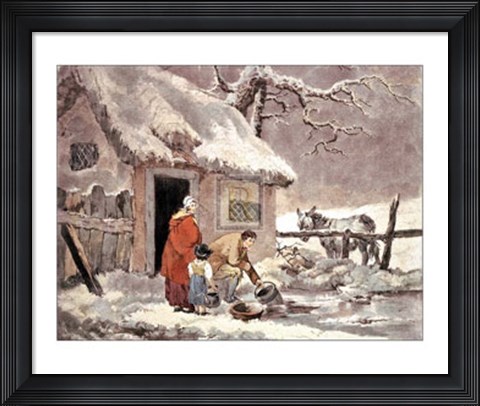 Framed Breaking the Ice Print