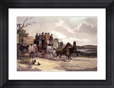 Framed Last Change Down Print