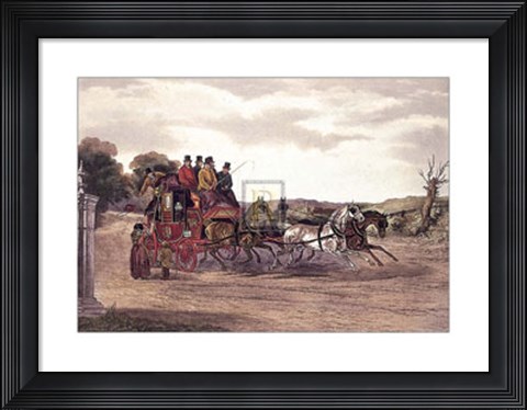 Framed Early Delivery Print