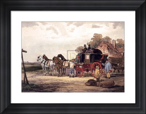 Framed First Change Up Print