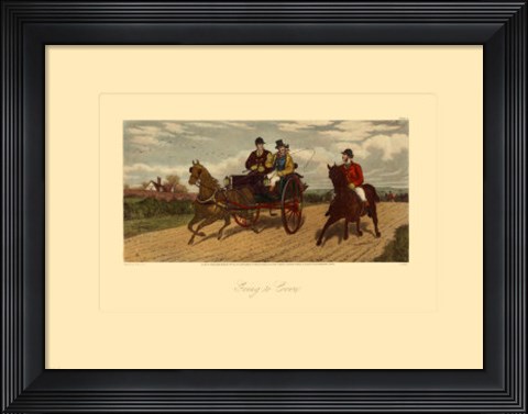Framed Going to Cover Print
