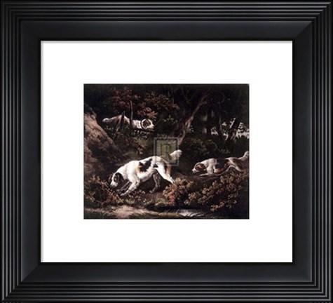 Framed Setters Print