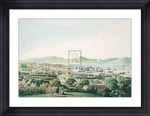 Framed Greenock Print